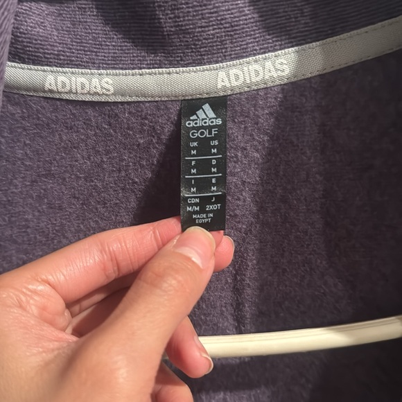 Adidas Womens Heather FLC Jacket - Picture 8 of 9